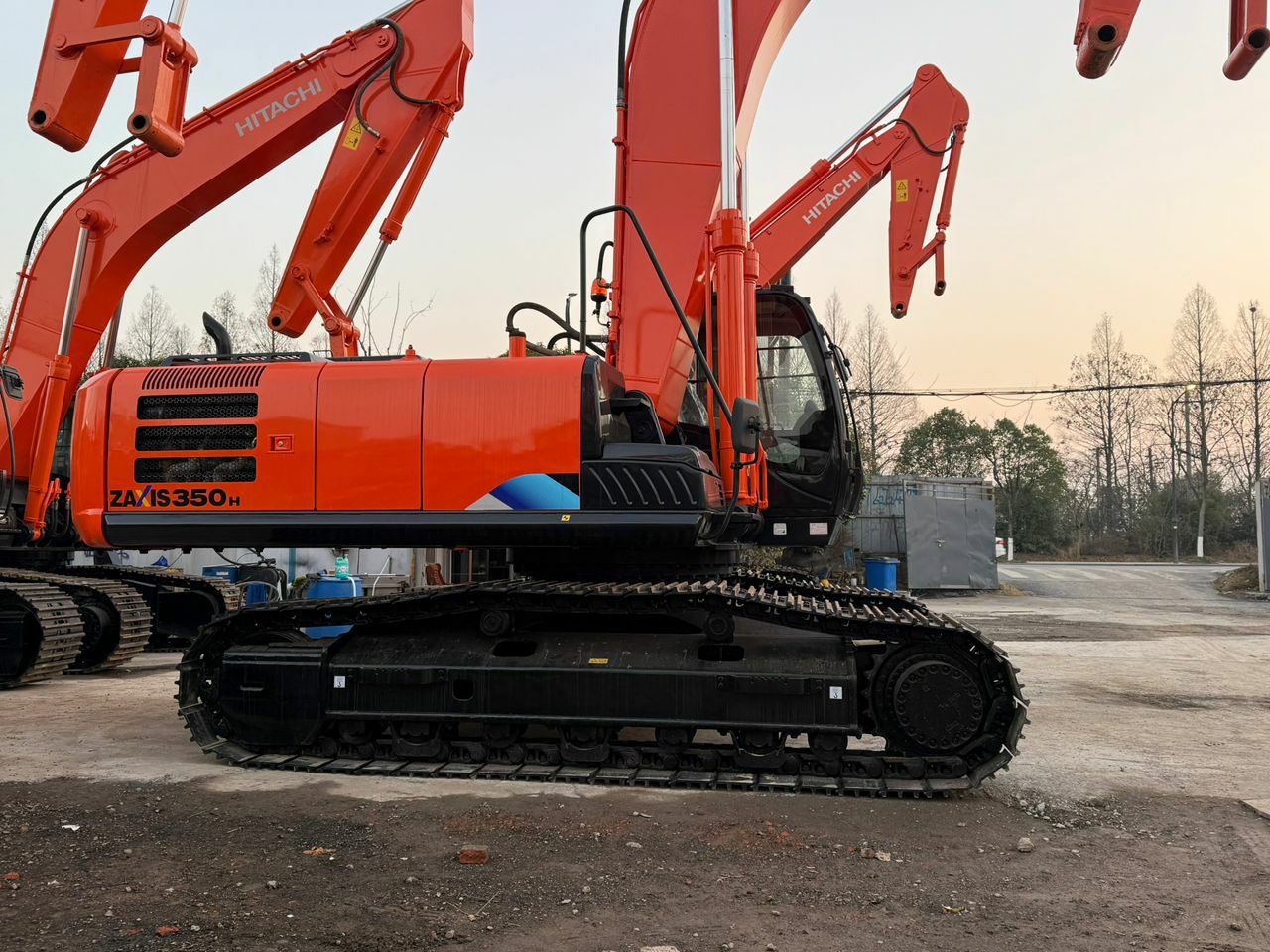 MJS Continental fleet of excavators